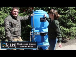 Блок промывки мембран обратного осмоса