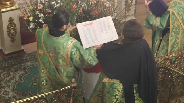 Вербное воскресение - молитва на освящение верб смотреть онлайн