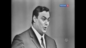 Pavarotti, "La Donna e Mobile" from Verdi's "Rigoletto". Moscow, 1964