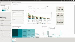 Customize Look of Canvas Header Bar in Oracle Analytics