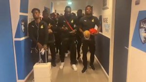 Here's how the Black Stars players entered the stadium to face Brazil