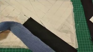 Коврик из полосок