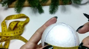 Шикарные ёлочные игрушки в технике кимекоми! DIY Christmas decorations in the technique of kimekomi