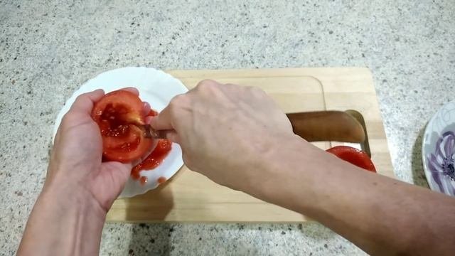 Уникальная закуска из помидор ,кто попробует,тот ум отъест. Корзиночки из помидор