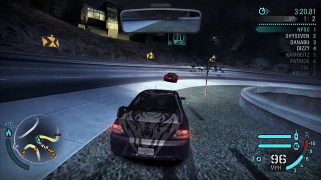 NFS Carbon - Race War Heat Level 10 Mod смотреть онлайн
