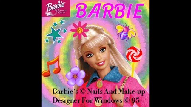 Barbie's © Nails And Make-up Designer For Windows © 95 songs (fly, glitter, daisy, dazzle, candy) смотреть онлайн