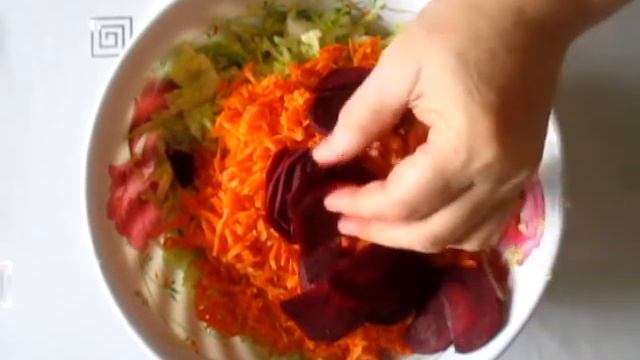 Маринованная капуста со свёклой за 2 часа смотреть онлайн