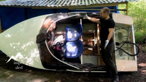 Самодельный катер север-420 за 40000p.Подготовка к 8 сезону.1часть.