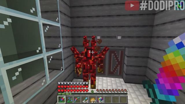 What INSIDE INVENTORY in RAINBOW VILLAGER ?!! MINECRAFT INVENTORY CHALLENGE ! смотреть онлайн