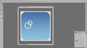 Apple iCloud рисуем эмблему в Photoshop