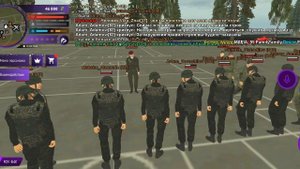 Тренировка в армии. На Матрешка рп.