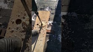 Супер сверло большого диаметра для деревянных стен своими руками