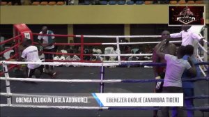 Gbenga Oluokun (AddMore) vs Ebenezer Okolie (Anambra Tiger