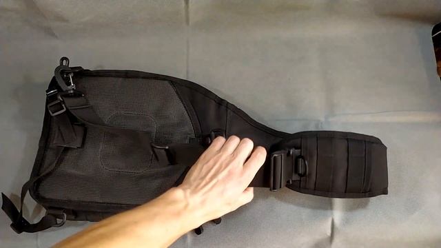 Тактическая сумка через плечо с AliExpress. Однолямочный рюкзак из Китая.