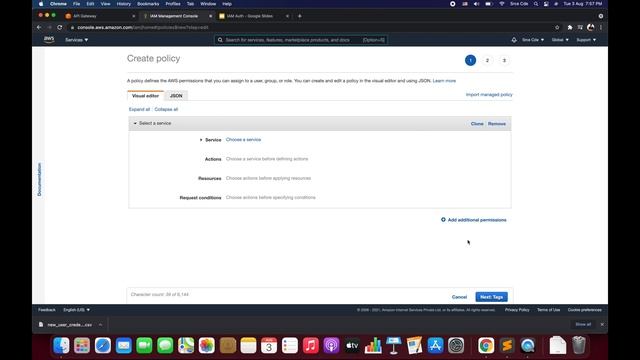 AWS IAM Authorization | REST API - Amazon API Gateway Authorization p7 смотреть онлайн