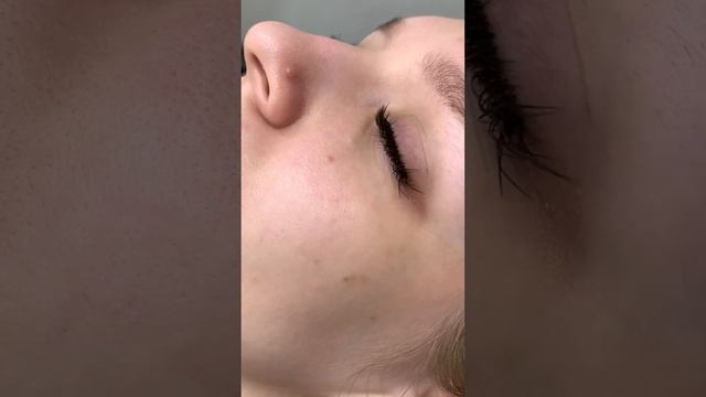 Наращивание ресниц микс изгибов C/M, черные, мокрый эффект, длина от 6 до 11 мм