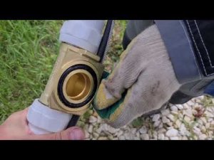 Монтаж погружного насоса в скважину. Обзор работ, Адаптер.