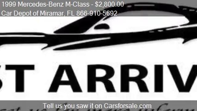 1999 Mercedes-Benz M-Class for sale in Miramar, FL 33023 at смотреть онлайн