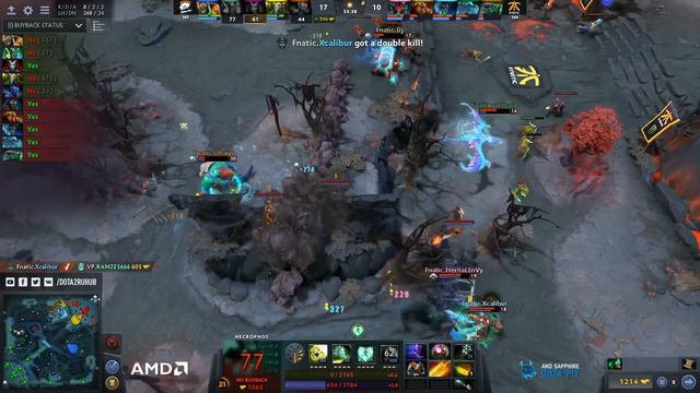 2 РЕФРЕШЕРА 3 УЛЬТА | VIRTUS PRO vs FNATIC В НОВОМ ПАТЧЕ | DOTA Pit смотреть онлайн