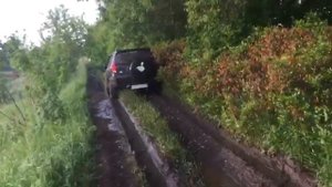 RAV4 по бездорожью...