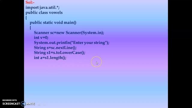 JAVA PROGRAM:-EASILY LEARN HOW TO COUNT VOWELS IN A STRING смотреть онлайн