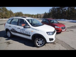 Тест-драйв Lada Kalina Cross против Datsun mi-DO (полная версия)