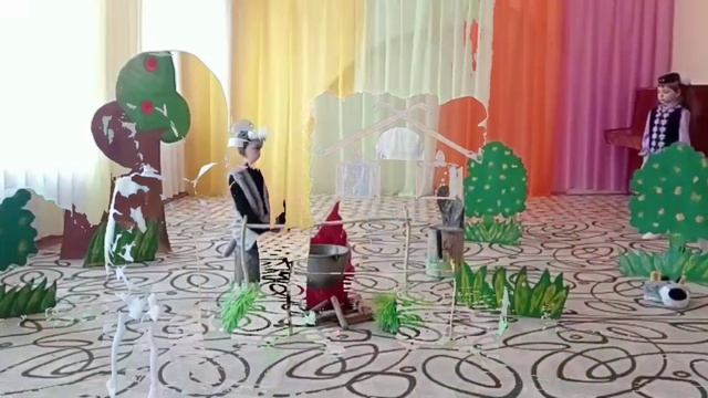 Драматизация татарской народной сказки "Кяжя белян сарык". смотреть онлайн