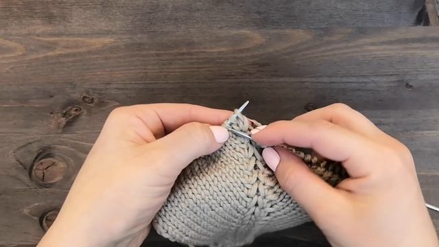 Вяжем спицами красивую аккуратную линию реглана
