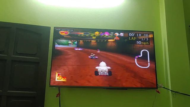 Samsung Dex - Game PS1 Chocobo racing (Duckstation)