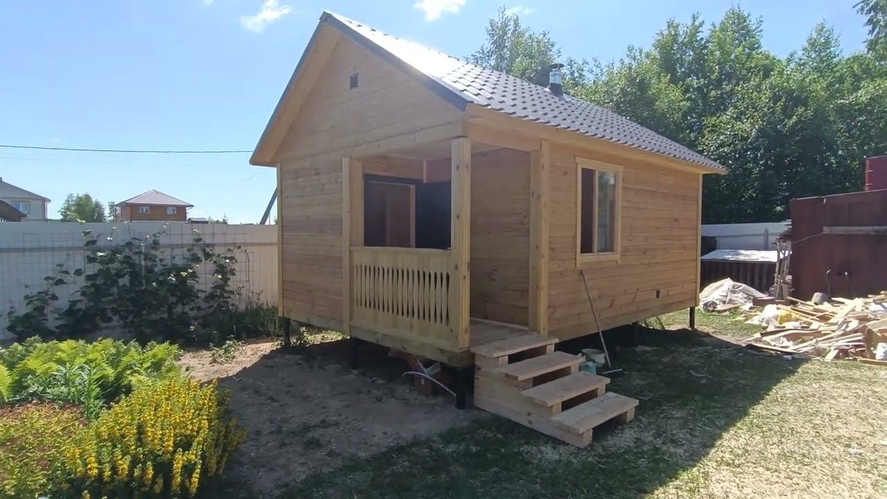 Баня 6х4 отзыв заказчика смотреть онлайн