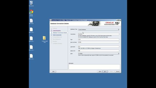 Simple Oracle 11g database and OBIEE 11.1.1.7 install смотреть онлайн