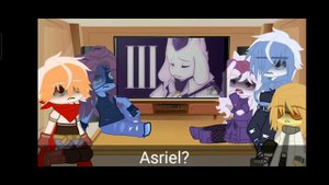 Undertale react to X-tale amv ( warriors) /-/ Gacha Club /-/ gcrv /-/ reaction video