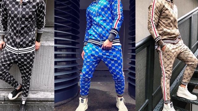 7 Мужские спортивные костюмы с Алиэкспресс 2023 Men's tracksuit Aliexpress Мужская одежда 2023 Топ смотреть онлайн