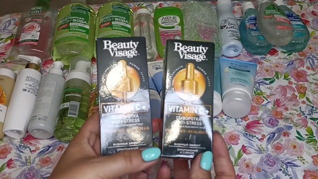 МОИ ЗАПАСЫ часть 1. Уходовые средства за лицом : тоники, мицелярки, сыворотки, кремы и т. д. смотреть онлайн