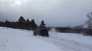 Subaru Forester sf выезд в лес зимой 2021