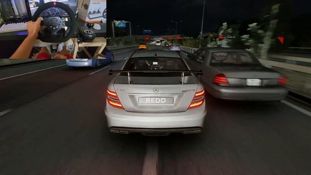 833HP Mercedes-Benz C63 AMG Vs 814HP BMW M3 Full Send! - Assetto Corsa | PXN V10 смотреть онлайн