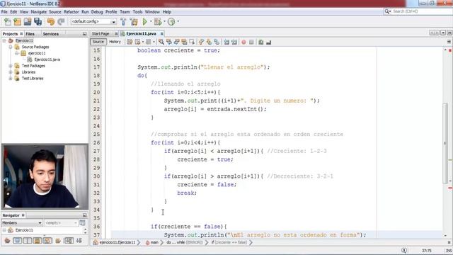49. Programación en Java || Arreglos || Ejercicio - Insertar un número en un arreglo ordenado смотреть онлайн