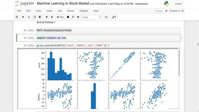 Machine Learning with Technical Analysis and Python Part 2- Exploratory Analysis смотреть онлайн