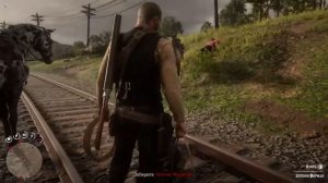 Red Dead Redemption 2 - лошадь легнула Сьюзен