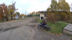 РАЗЛОЖИЛСЯ НА ПИТБАЙКЕ/Возвращение домой