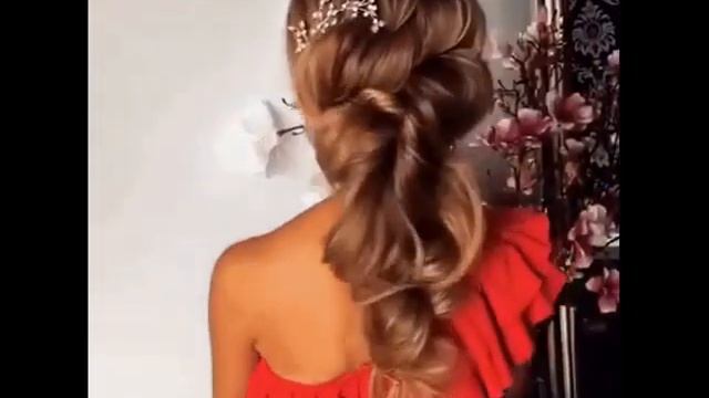 Подборка праздничных причесок смотреть онлайн