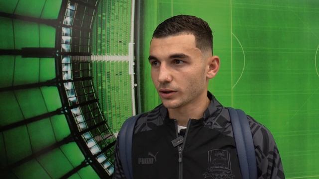 Эдуард Сперцян после кубкового матча «Краснодар» — «Акрон» смотреть онлайн