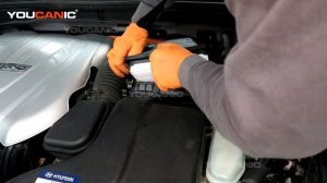 2011-2013 Hyundai Sonata Hybrid - Engine Air Filter Replacement