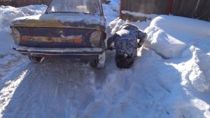 Морозный выезд на Заз багги .