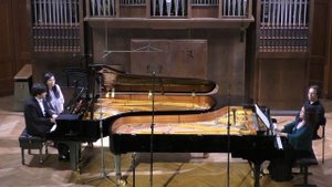 Б. Барток Семь пьес для двух фортепиано из цикла «Микрокосмос» Вадим Холоденко  Екатерина Апекишева