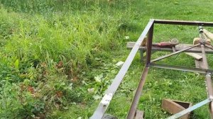 Прицеп с задней балки ,сваими руками