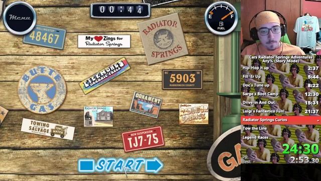 Cars: Radiator Springs Adventures - Any% (Story Mode) 48:28 смотреть онлайн