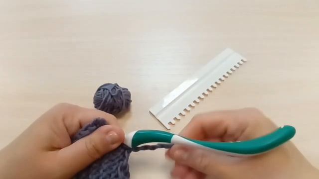 Текстильная мастерская / Студия ручного и машинного вязания / Украшение края изделия