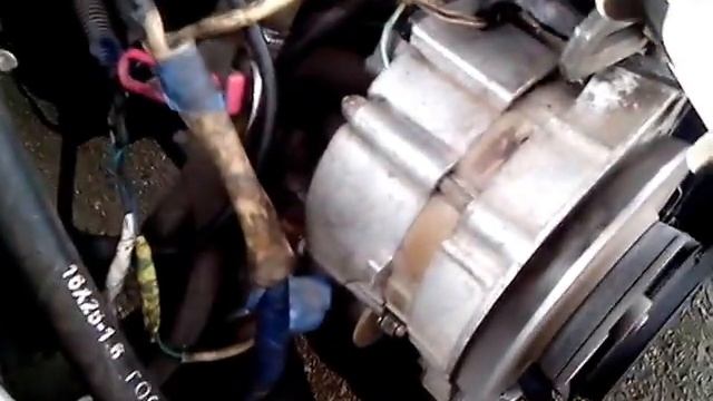 Генератор с жигулей на Опеле Омега смотреть онлайн