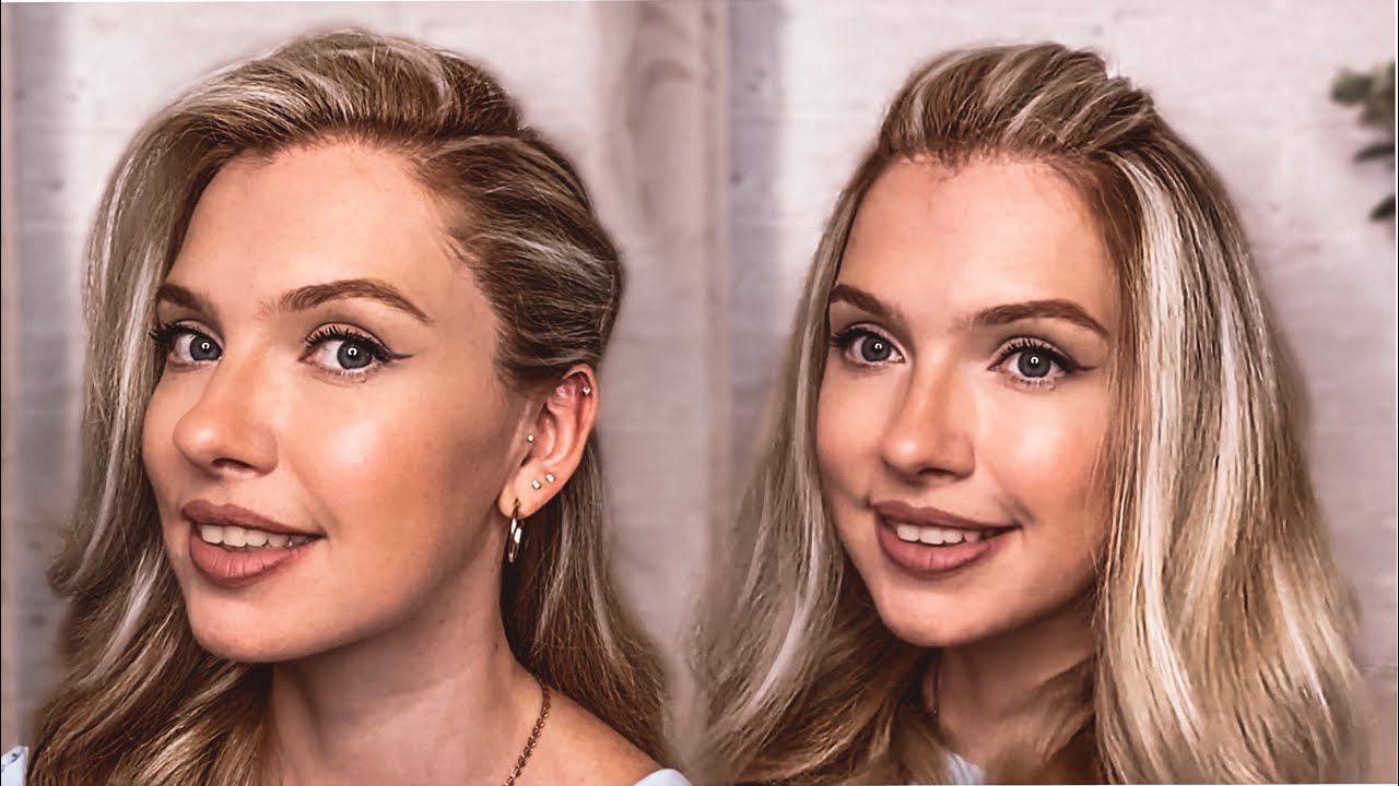 2 УНИВЕРСАЛЬНЫЕ ОБЪЕМНЫЕ ПРИЧЕСКИ НА РАСПУЩЕННЫЕ ВОЛОСЫ \ EASY PERFECT HALF UP HALF DOWN HAIRSTYLES